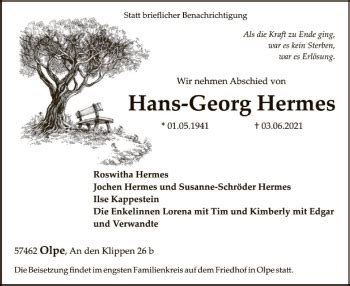 hermes hans-georg olpe|Hans.